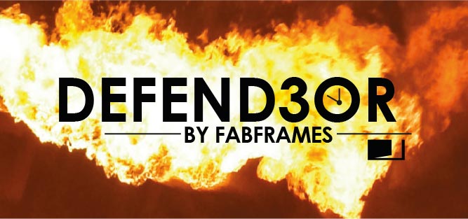 defend30r by fabframes with flame background